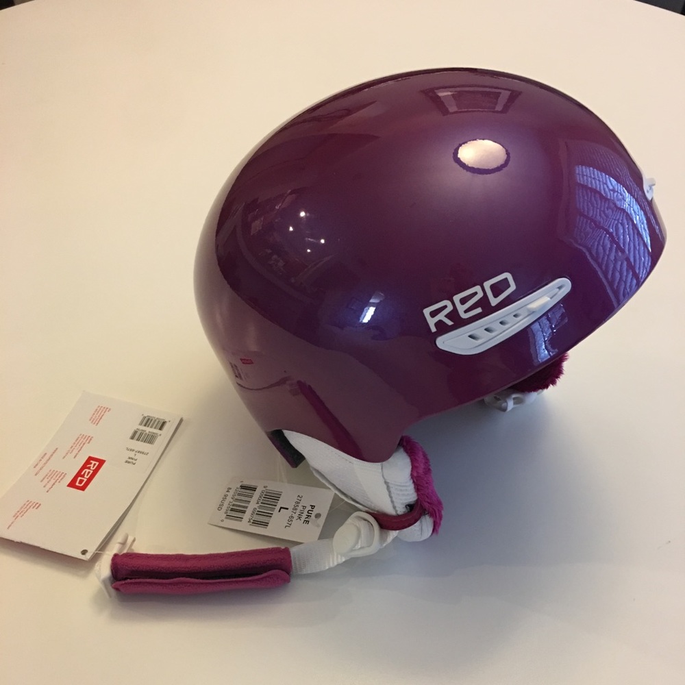Burton “Red” ski / snowboard helmet, pink, large